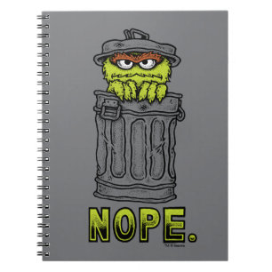 Oscar de Grouch - Nope. Notitieboek