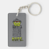 Oscar de Grouch - Nope. Sleutelhanger (achterkant)