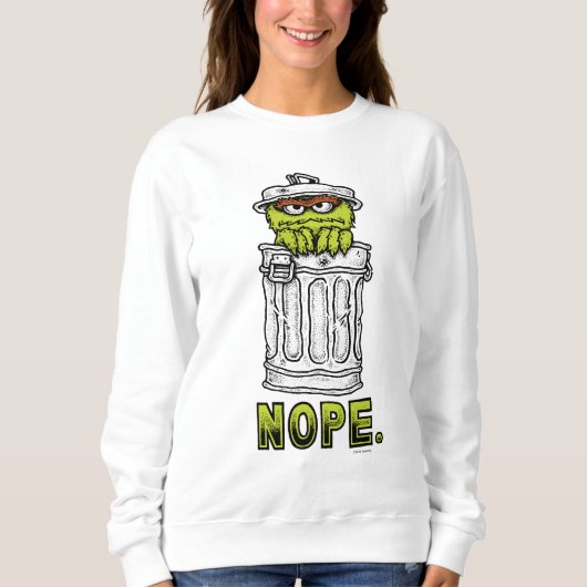 Oscar de Grouch - Nope. Trui (Voorkant)