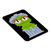 Oscar de Grouch Pixel Art Magneet (Rechterzijde)