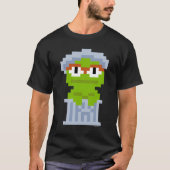 Oscar de Grouch Pixel Art T-shirt (Voorkant)