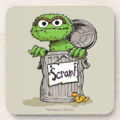 Oscar de Grouch Scram Bier Onderzetter (Voorkant)