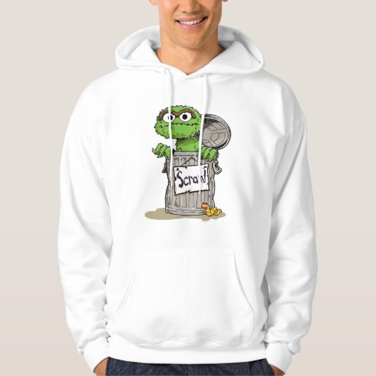 Oscar de Grouch Scram Hoodie (Voorkant)