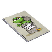 Oscar de Grouch Scram Notitieboek (Rechterzijde)