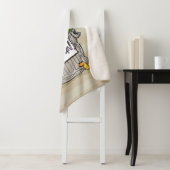 Oscar de Grouch Scram Sherpa Deken (In situ)