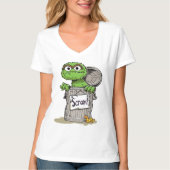 Oscar de Grouch Scram T-shirt (Voorkant)