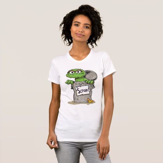 Oscar de Grouch Scram T-shirt (Voorkant volledig)
