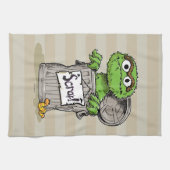 Oscar de Grouch Scram Theedoek (Horizontaal)