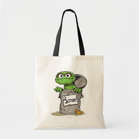 Oscar de Grouch Scram Tote Bag (Voorkant)
