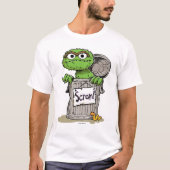 Oscar de Grouch Scram Tri-Blend Shirt (Voorkant)