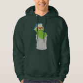 Oscar de Grouch Trash Can Lean Hoodie (Voorkant)