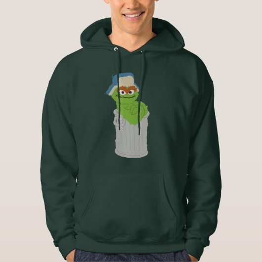 Oscar de Grouch Trash Can Lean Hoodie (Voorkant)