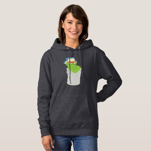 Oscar de Grouch Trash Can Lean Hoodie (Voorkant volledig)