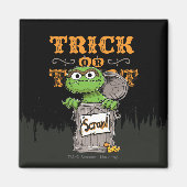 Oscar de Grouch - Trick of Scram! Magneet (Voorkant)