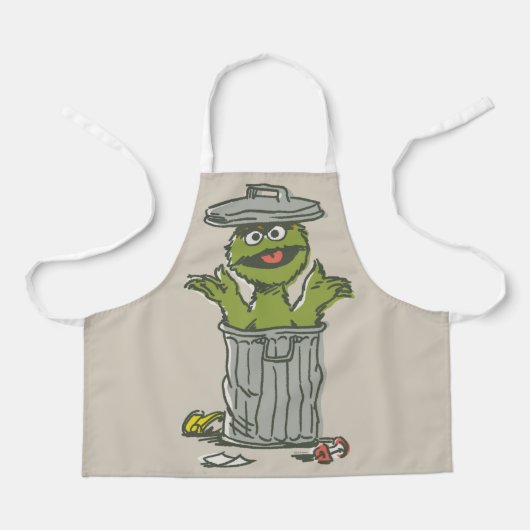 Oscar de Grouch Vintage 1 Schort (Voorkant)