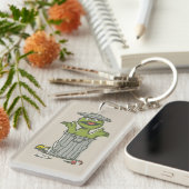 Oscar de Grouch Vintage 1 Sleutelhanger (Voorkant Rechts)