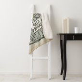 Oscar de Grouch Vintage Sherpa Deken (In situ)