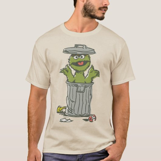 Oscar de Grouch Vintage T-shirt (Voorkant)