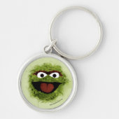 Oscar de Grouch | Waterverf Trend Sleutelhanger (Voorkant)