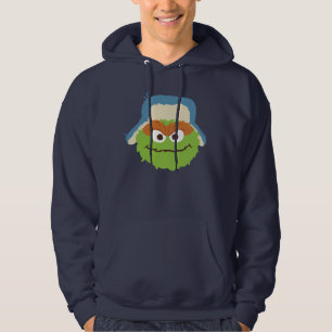 Oscar de Grouch Woodland Face Hoodie