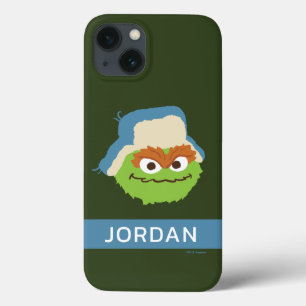 Oscar de Grouch Woodland Face   Jouw namen toevoeg Case-Mate iPhone Case