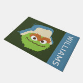 Oscar de Grouch Woodland Face | Jouw namen toevoeg Deurmat (Schuin)