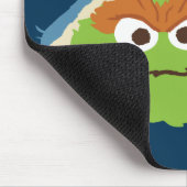 Oscar de Grouch Woodland Face | Jouw namen toevoeg Muismat (Hoek)