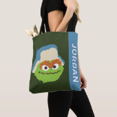 Oscar de Grouch Woodland Face | Jouw namen toevoeg Tote Bag (Dichtbij)