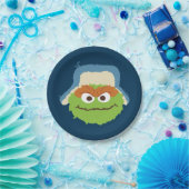 Oscar de Grouch Woodland Face Papieren Bordje (Feest)