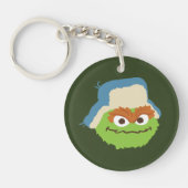 Oscar de Grouch Woodland Face Sleutelhanger (Voorkant)