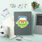 Oscar de Grouch Woodland Face Sticker (iPad Cover)
