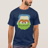 Oscar de Grouch Woodland Face T-shirt (Voorkant)