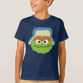 Oscar de Grouch Woodland Face T-shirt (Voorkant)
