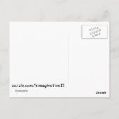 Oscar de Rode Panda in de Norfolk Zoo Briefkaart (Achterkant)