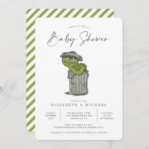 Oscar de Uitnodiging van het Baby shower Grouch