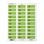 Oscar de Vuilnisman - Schoolbenodigdheden Stickers (Full Sheet)