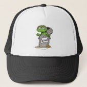 Oscar de Vuilnisman Sodemieteren Trucker Pet (Voorkant)