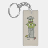 Oscar de Vuilnisman Vintage Sleutelhanger (Voorkant Links)