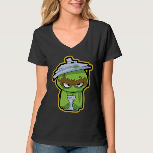 Oscar de Vuilnisman Zombie T-shirt (Voorkant)