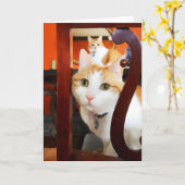 OSCAR & ERNIE heARTcats Kaart (Gele Bloem)