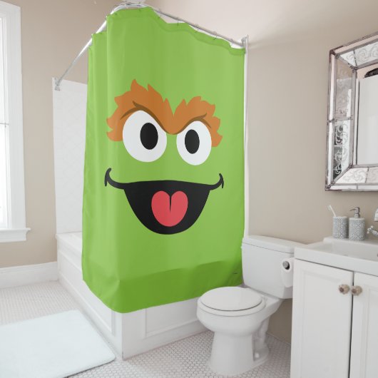 Oscar Face Art Douchegordijn (In situ)