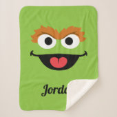 Oscar Face Art | Jouw naam toevoegen Sherpa Deken (Voorkant)