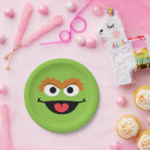 Oscar Face Art Papieren Bordje (Feest)