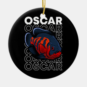 Oscar Fish 80's Style Monster Fish Keeper Keramisch Ornament