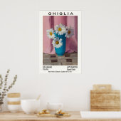 Oscar Ghiglia Floral Art Exhibition Poster (Keuken)