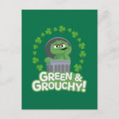Oscar | Groen & Grouchy! Briefkaart (Voorkant)