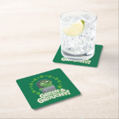 Oscar | Groen & Grouchy! Kartonnen Onderzetters (Insitu)