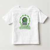 Oscar | Groen & Grouchy! Kinder Shirts (Voorkant)