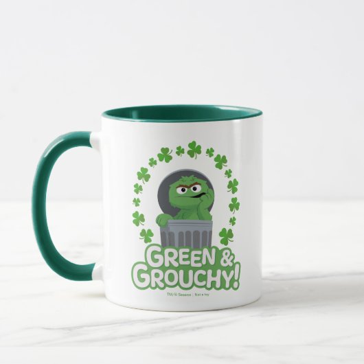 Oscar | Groen & Grouchy! Mok (Links)