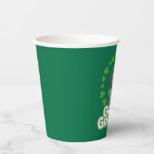 Oscar | Groen & Grouchy! Papieren Bekers (Voorkant)